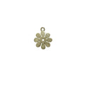 Daisy Flower Charm Gold Vermeil - K Jewelry Accessories