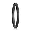 DAISY Black Ceramic men's wedding band, image 1