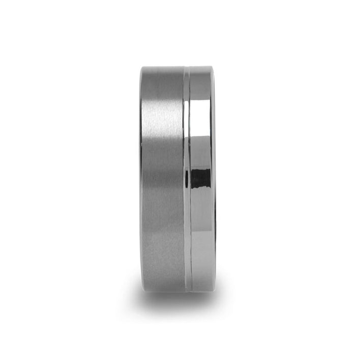 DALLAS Tungsten Carbide men's wedding band, image 2