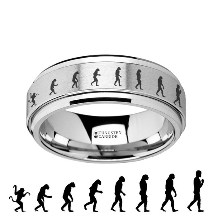 DARWIN Tungsten Carbide men's wedding band, image 1