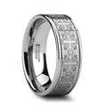 DEACON Tungsten Carbide men's wedding band, image 1