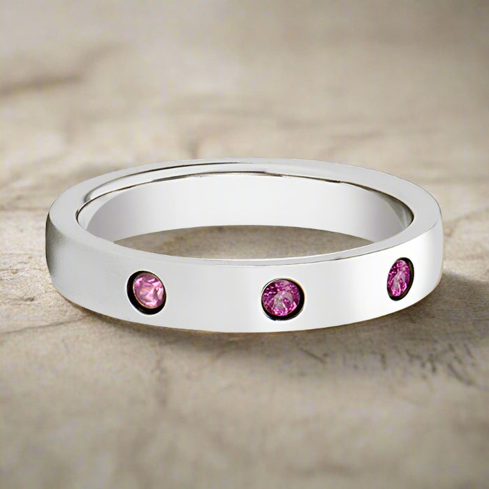 DIANA Tungsten Carbide men's wedding band, image 4