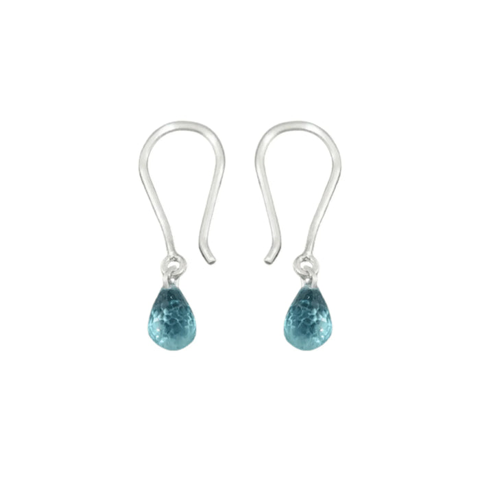 Drop Shaped - 925 Silver Apatite Earrings - K Jewelry Accessories