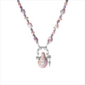 Dusk Multicolor Pearl Necklace
