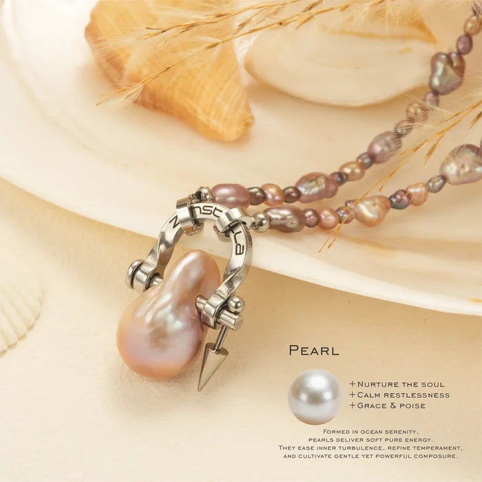 Dusk Multicolor Pearl Necklace
