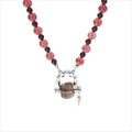 Ember Strawberry Quartz & Garnet Necklace