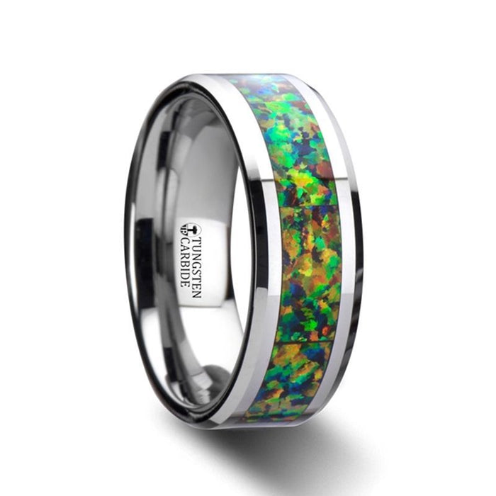 ETHEREAL Tungsten Carbide men's wedding band, image 1