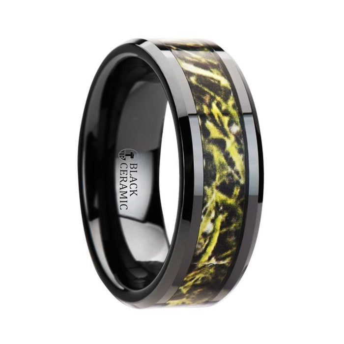 EVERGLADE Ceramic men's wedding band, image 1