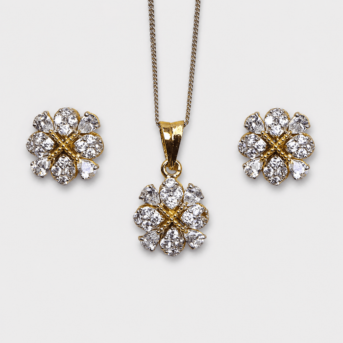 Flower Bloom Suite - Monis Anas Jewellers