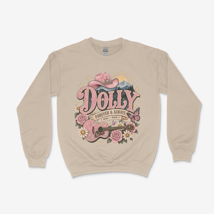 Gildan Sweatshirt- Sand / S