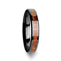 GABON Black Ceramic men's wedding band, image 1