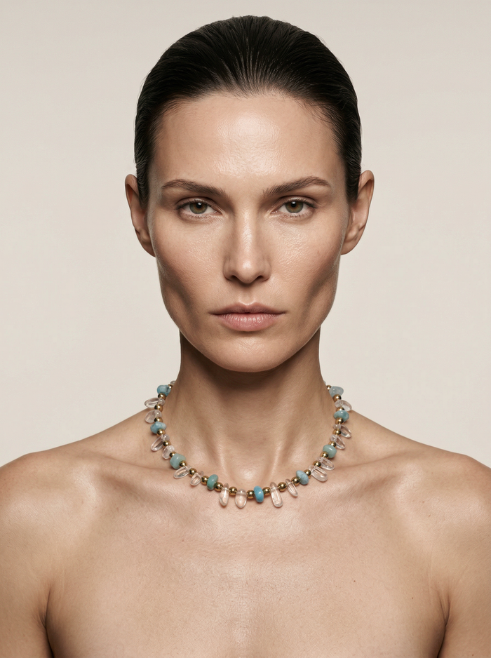 CUARZO CRISTAL / LARIMAR