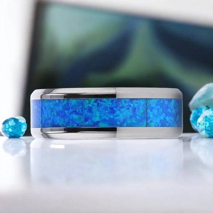 GALAXY Titanium men's wedding band, image 3