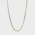 Gold Figaro Chain | 1.7mm | 18K Gold Plated - Monis Anas Jewellers