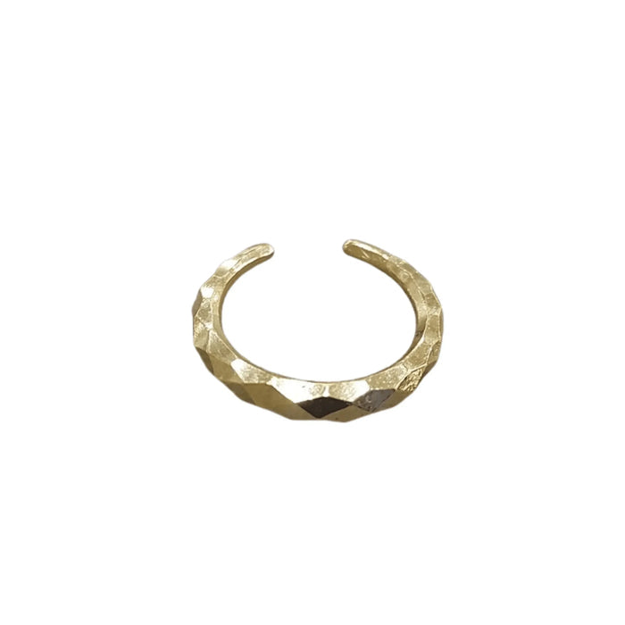 Gold Vermeil Ear Cuff 1 Piece Unisex - K Jewelry Accessories