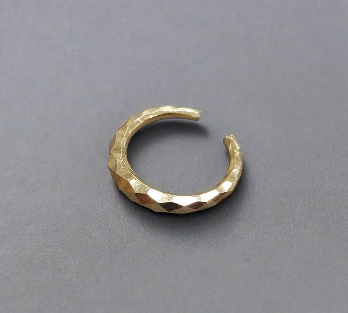 Gold Vermeil Ear Cuff 1 Piece Unisex - K Jewelry Accessories