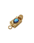 Gold Vermeil Labradorite Box Clasp: Sterling Silver Necklace Connector