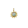 Gold Vermeil Natural Ethiopian Opal Star Charm Beautiful - K Jewelry Accessories