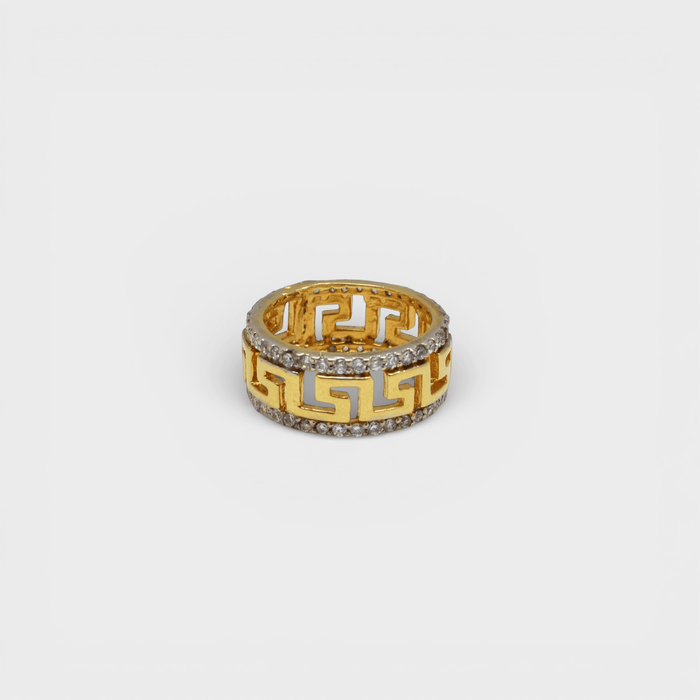 Greek Key Eternity Band - Monis Anas Jewellers