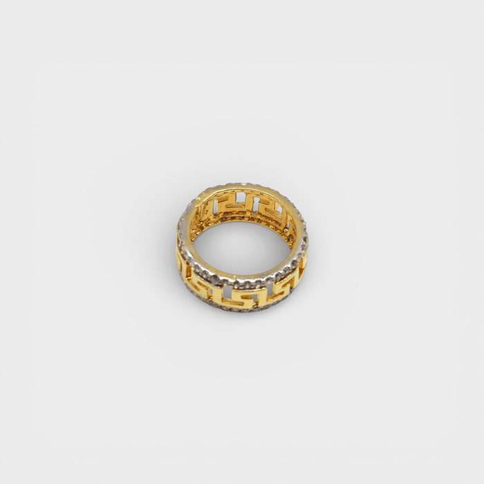 Greek Key Eternity Band - Monis Anas Jewellers