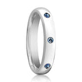 HALIA Tungsten Carbide men's wedding band, image 1