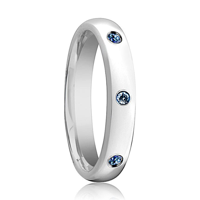 HALIA Tungsten Carbide men's wedding band, image 1