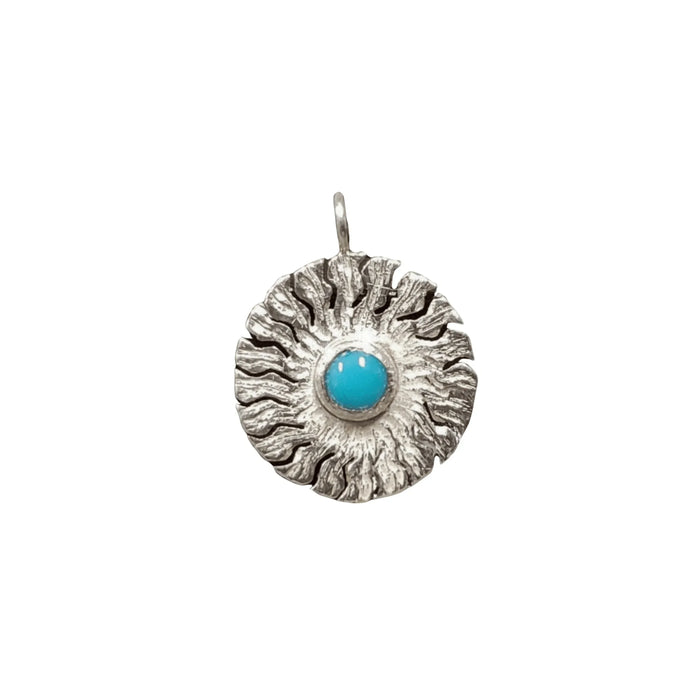 Handcrafted 925 Silver Turquoise Charm High Quality - K Jewelry Accessories