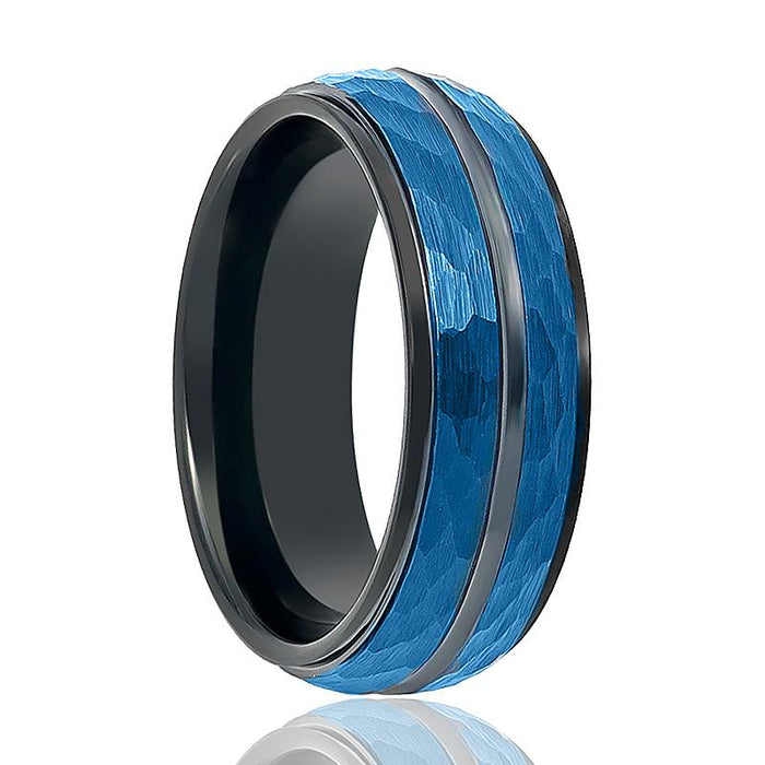 HARLO — lifestyle on hand — men's tungsten carbide wedding ring | Aydins Jewelry