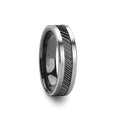 HELIX Ceramic men's wedding band, image 1