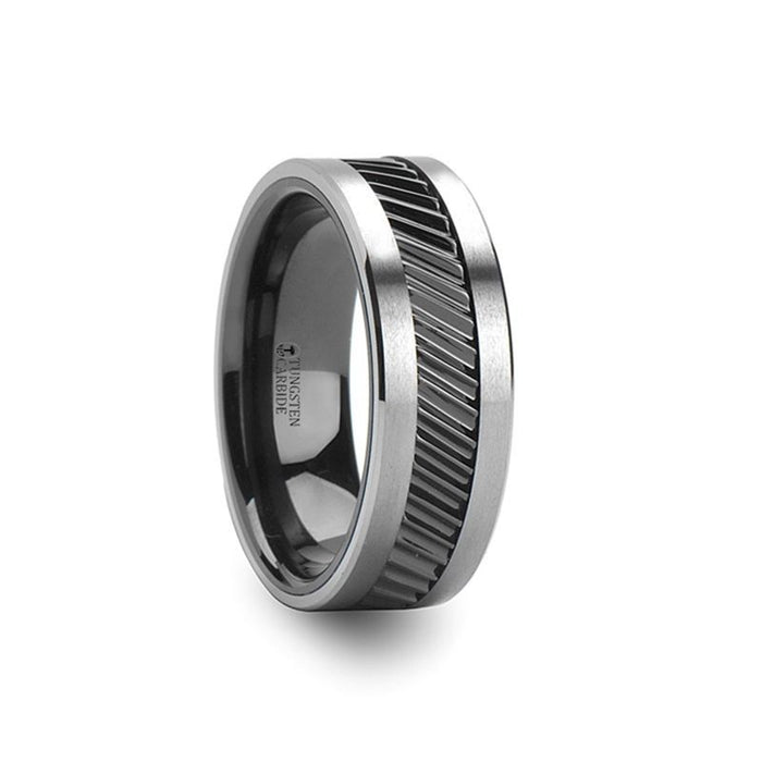 HELIX Ceramic men's wedding band, image 3