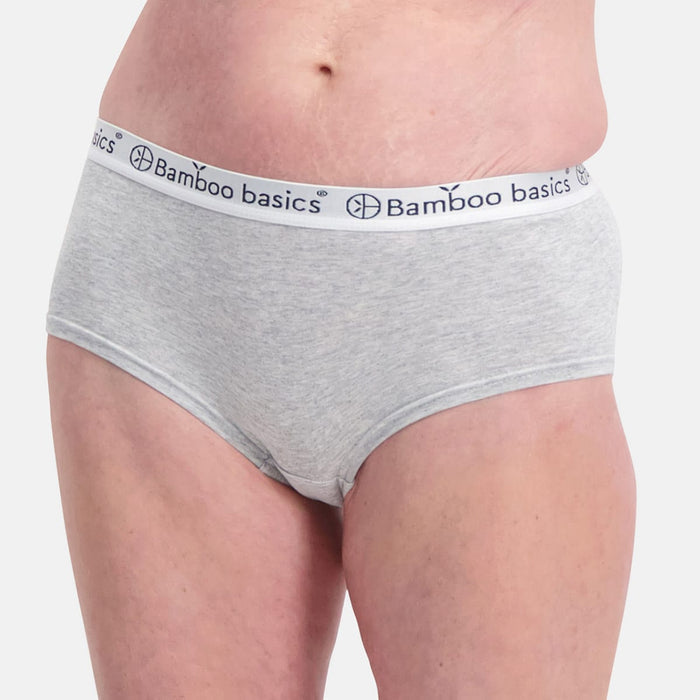 Bamboo Basics - Hipsters Iris  - Light Grey Melange