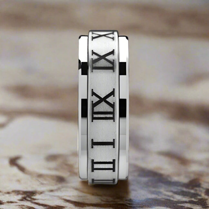 IMPERIUS Tungsten Carbide men's wedding band, image 2
