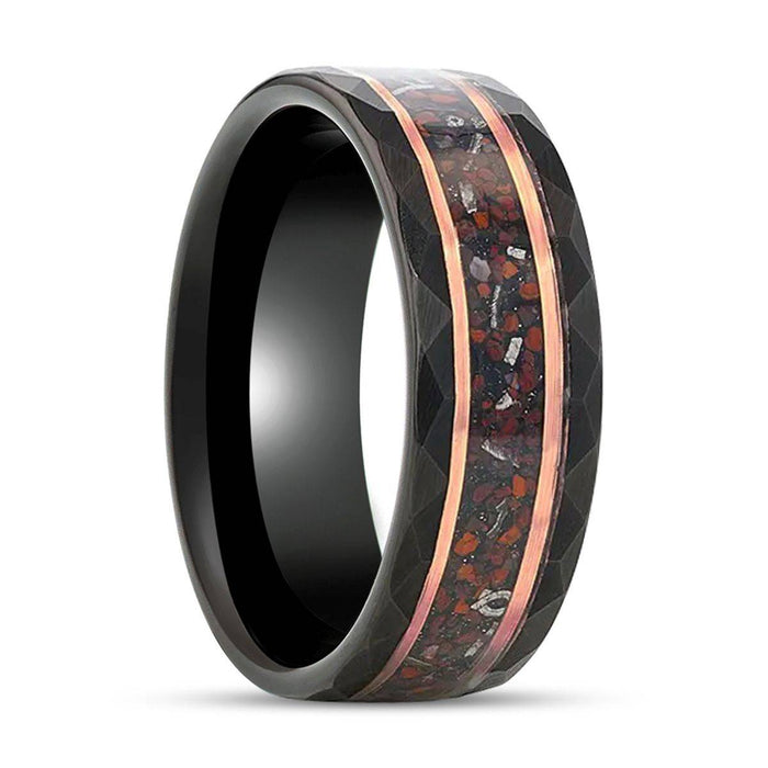 INFERNO Tungsten Carbide men's wedding band, image 1