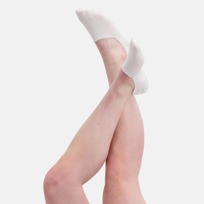 Bamboo Basics - Invisible sokken Mika  - Wit