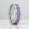 IRIS Tungsten Carbide men's wedding band, image 1