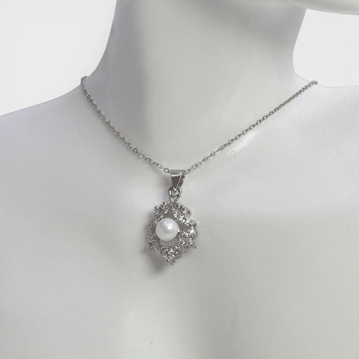 Ivory Halo Set - Monis Anas Jewellers