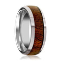 JUGLAN Tungsten Carbide men's wedding band, image 1