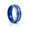 KAMIKAZE — hero shot — men's tungsten carbide wedding ring | Aydins Jewelry