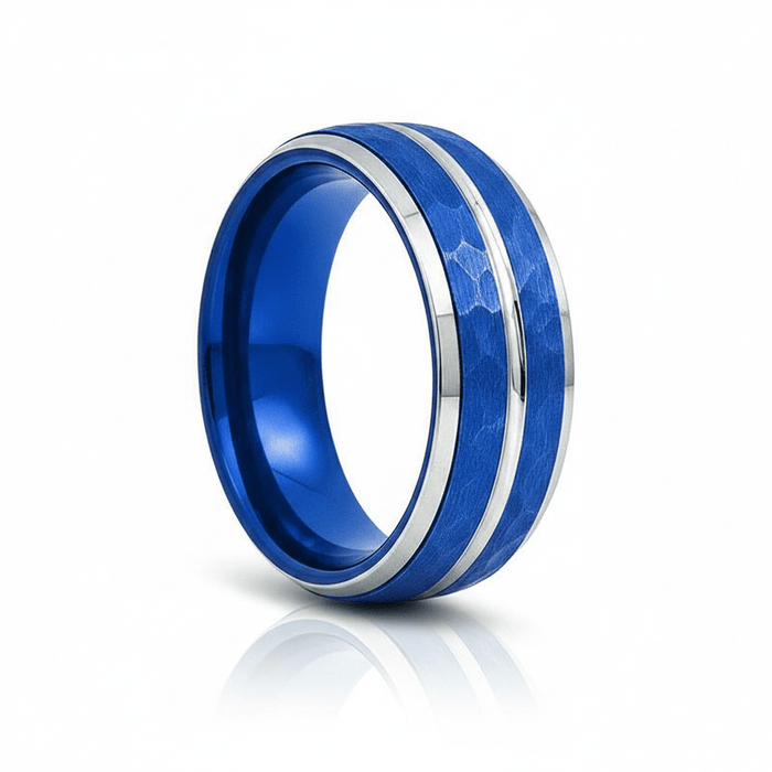 KAMIKAZE — hero shot — men's tungsten carbide wedding ring | Aydins Jewelry