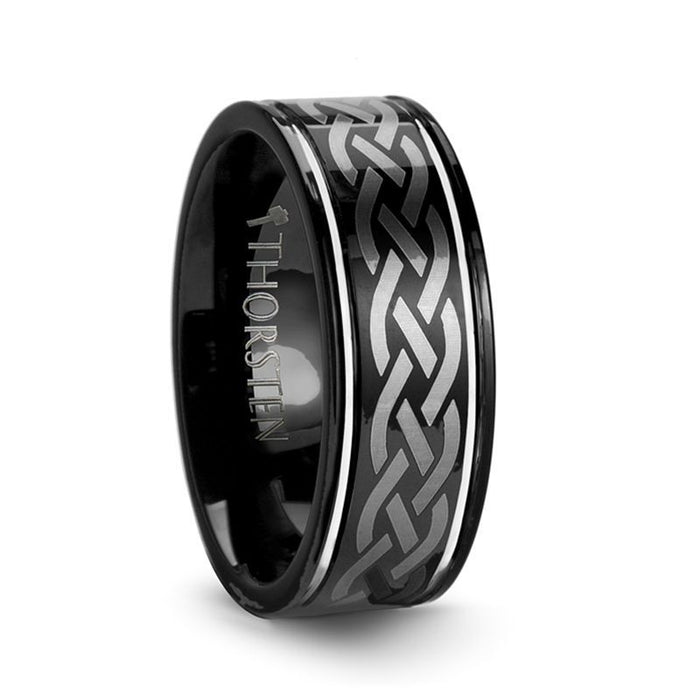 KILDARE Tungsten Carbide men's wedding band, image 1