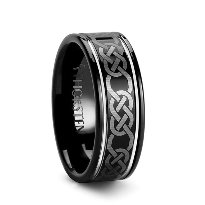 KILKENNY Tungsten Carbide men's wedding band, image 1