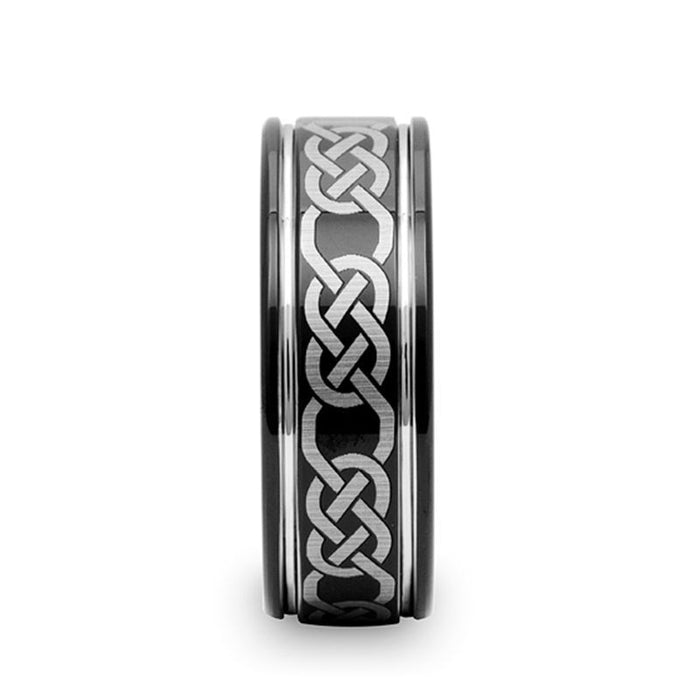 KILKENNY Tungsten Carbide men's wedding band, image 2