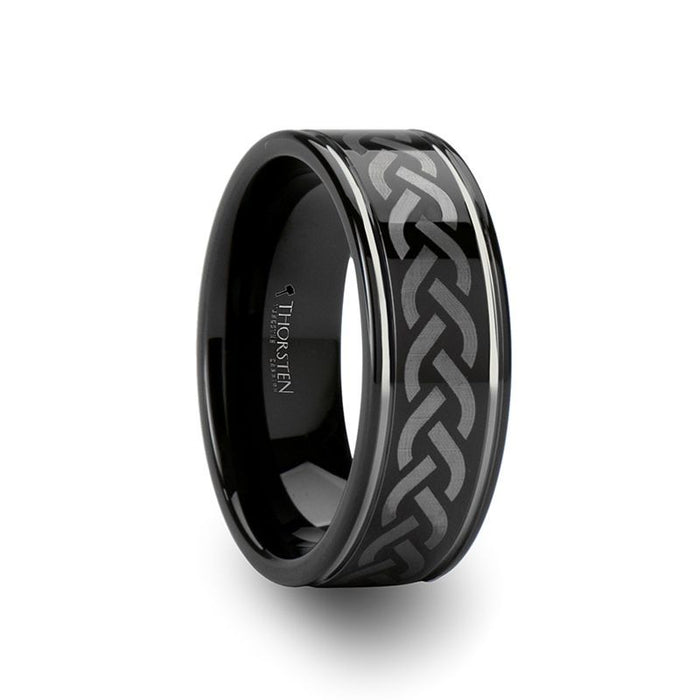 KILMORE Tungsten Carbide men's wedding band, image 2