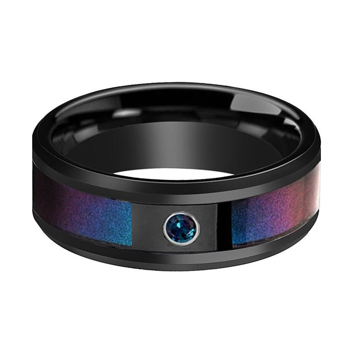 KLEIN Ceramic men's wedding band, image 4