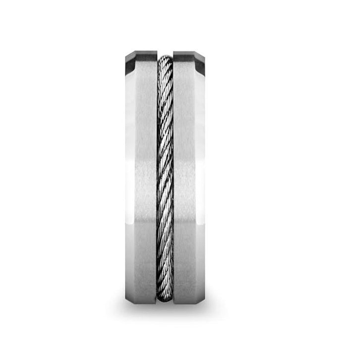 LANNISTER Tungsten Carbide men's wedding band, image 2