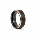 LEONARD — hero shot — men's tungsten carbide wedding ring | Aydins Jewelry