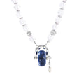 Libra Rose Quartz & Lapis Lazuli Necklace
