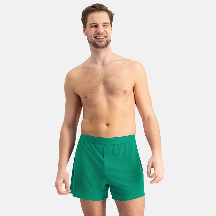 Loose Fit Boxershorts Kay (7-pack) - Zwart, Pepper Green, Blue Aster