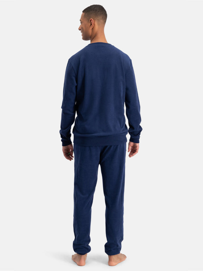 Mike navy back