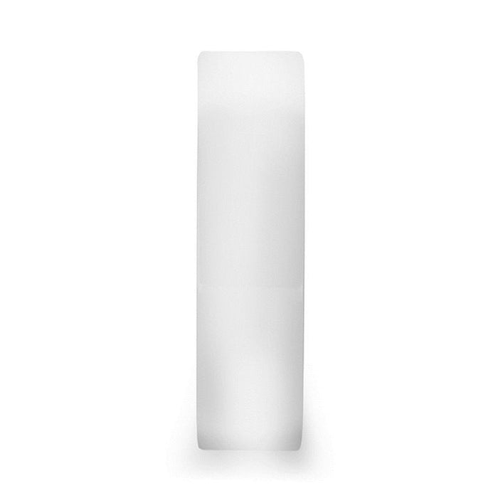 LUCENT White Ceramic men's wedding band, image 2